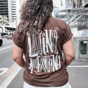CAMISETA LATINOAMERICANA | OVERSIZED