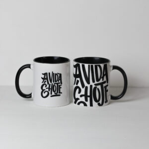 Caneca "A vida é hoje"