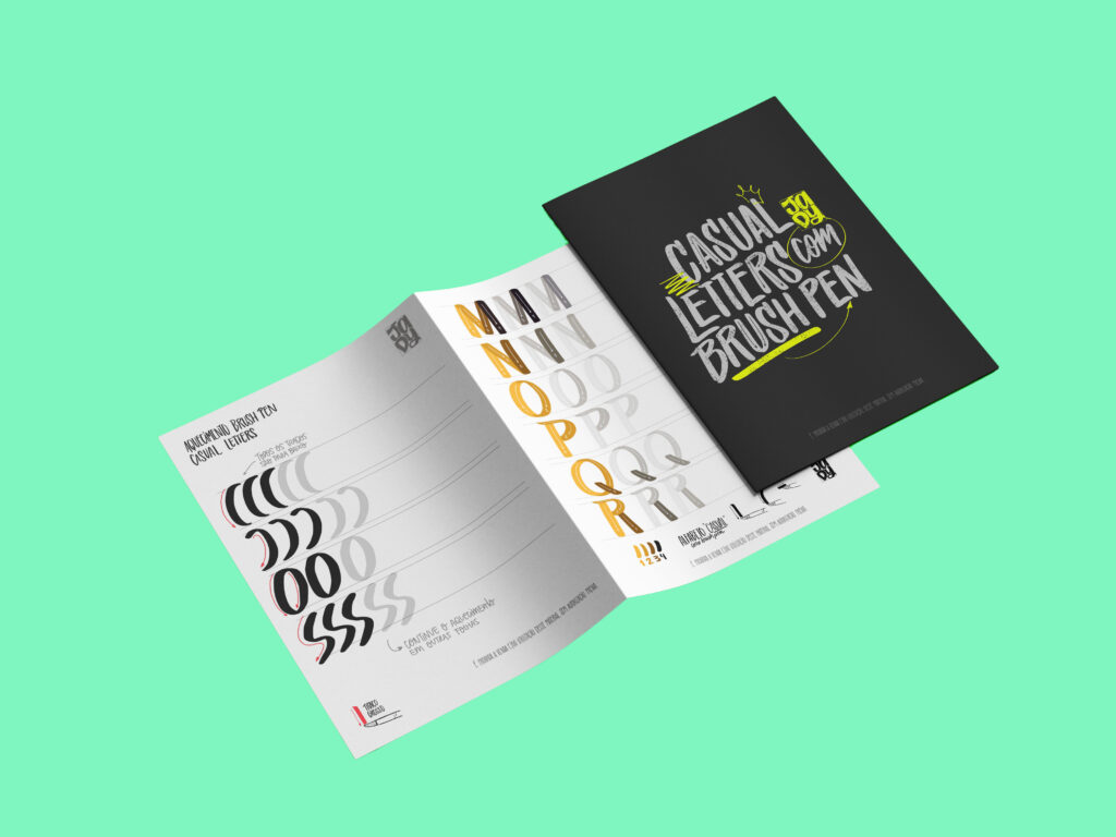 CASUAL LETTERS - guia de treino